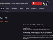 Tablet Screenshot of immobilien-stoehler.com